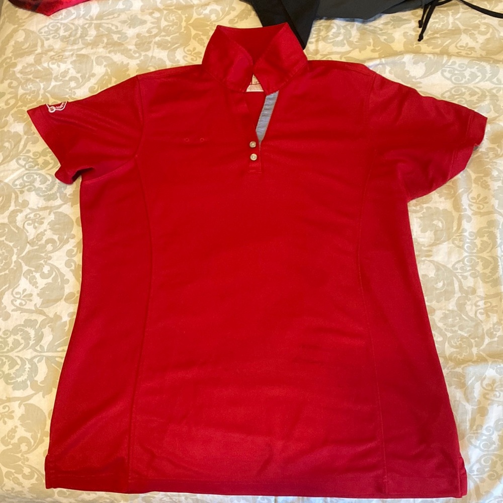 red chick fil a polo